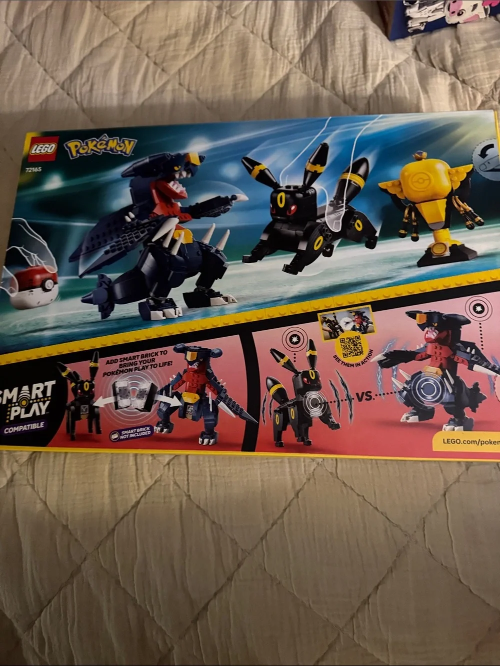 LEGO Pokémon Buildable Figures Set — Black/Yellow/Red